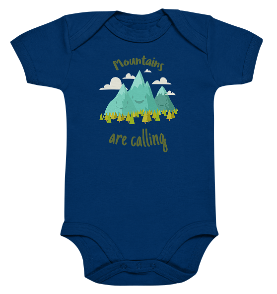 Mountains are calling  – Baby Body Strampler