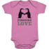 Pinguine love – Baby Body Strampler