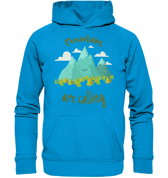Mountains are calling – Kinder Hoodie