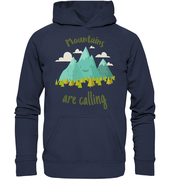 Mountains are calling – Kinder Hoodie