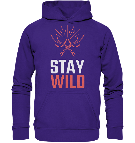 Stay wild – Kinder Hoodie