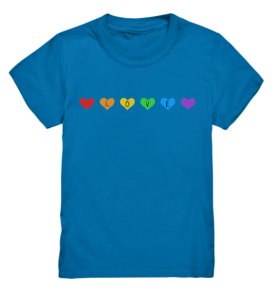 Love line – Kinder T-Shirt