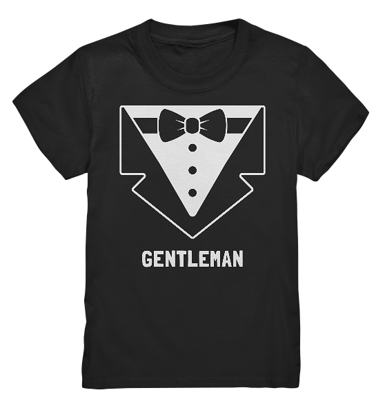 Gentleman mit Fliege – Kinder T-Shirt