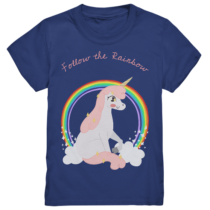Follow the rainbow - Kinder T-Shirt