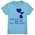 Blau blau blau - Kinder T-Shirt