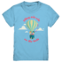 Flieg mit mir um die Welt- Kinder T-Shirt