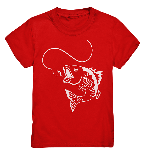 GROSSER Fisch T-Shirt ANGELSHIRT T-Shirt per Bambini