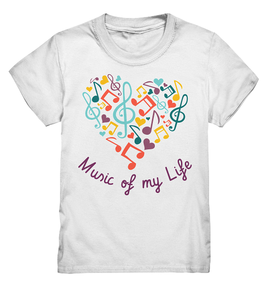Music of my Life – Kinder T-Shirt