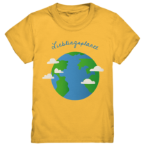Lieblingsplanet - Kinder T-Shirt