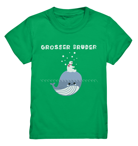 Großer Bruder Eisbär Waal  – Kinder T-Shirt